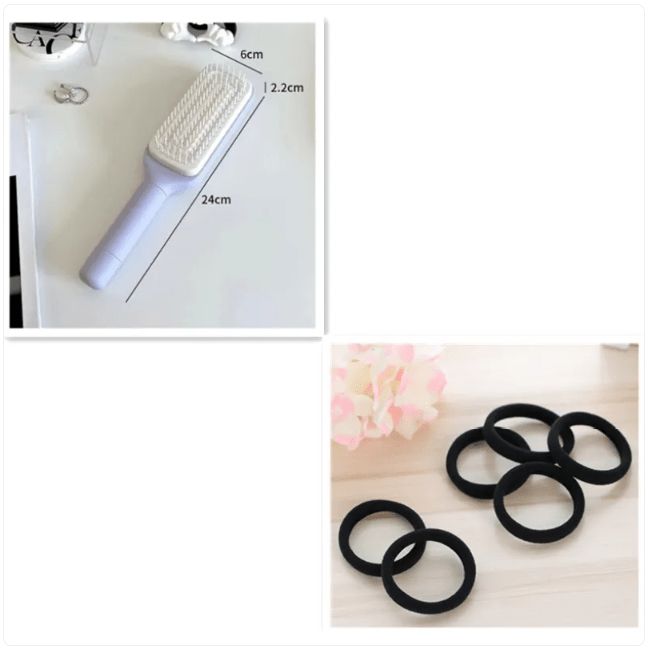 4 In 1 Self Cleaning Brush - BH Comfy Cozy