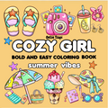 Free Sample — Cozy Girl Summer Vibes Coloring Book ☀️