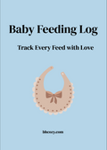 Baby Feeding Log - Boy Edition