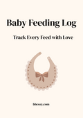 Baby Feeding Log - Cream Edition