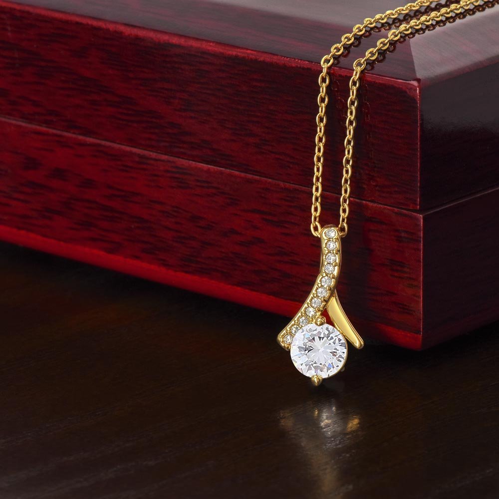 Alluring Beauty Crystal Teardrop Necklace | Gift for Her - BH Comfy Cozy