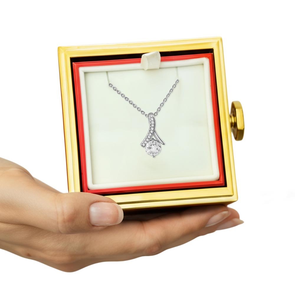 Alluring Beauty Necklace with Rotating Rose Gift Box | Luxury Gift for Her - BH Comfy Cozy