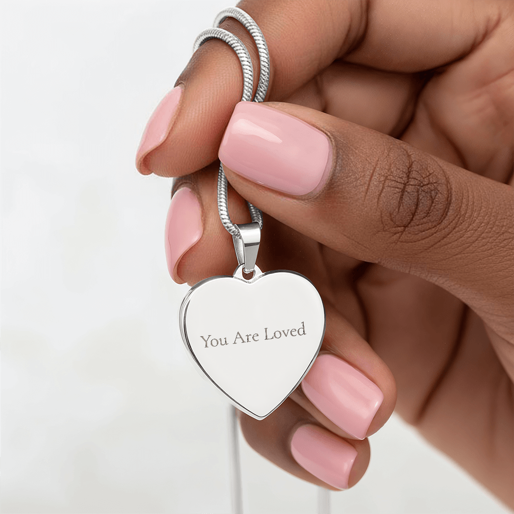 Personalised Heart Necklace | Gift for Her