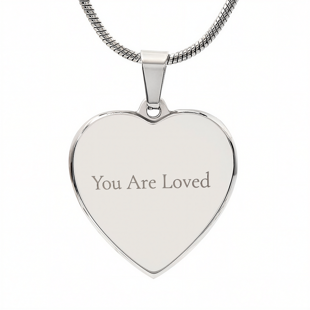 Personalised Heart Necklace | Gift for Her
