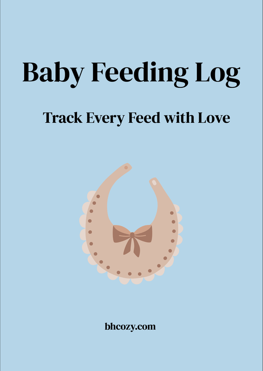 Baby Feeding Log - Boy Edition - BH Comfy Cozy