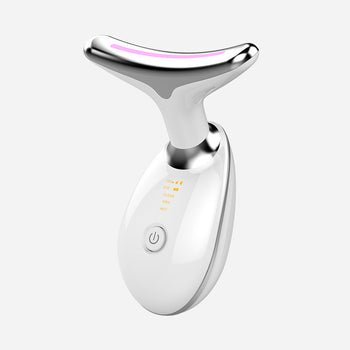 Beauty Facial Massager, 7 Color Wavy Acne Beauty Microcurrent Facial Device Skin Firming for Face Neck Beauty Device, - BH Comfy Cozy