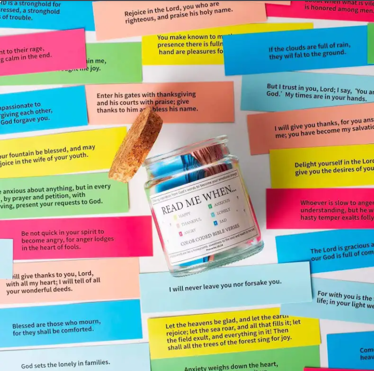 Bible Verses In A Jar - BH Comfy Cozy