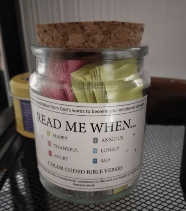 Bible Verses In A Jar - BH Comfy Cozy