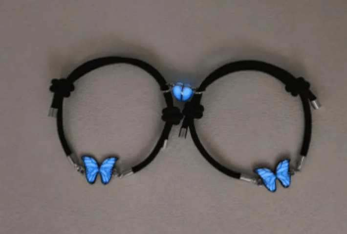 Blue Luminous Smart Butterfly Necklace - BH Comfy Cozy