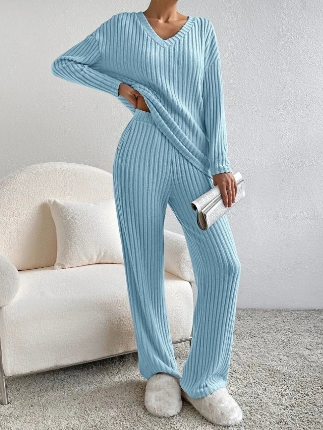 Casual 2-Piece Loungewear Set - BH Comfy Cozy