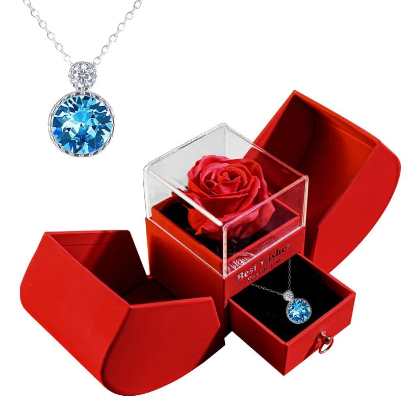 Christmas Jewelry Box Necklace - BH Comfy Cozy