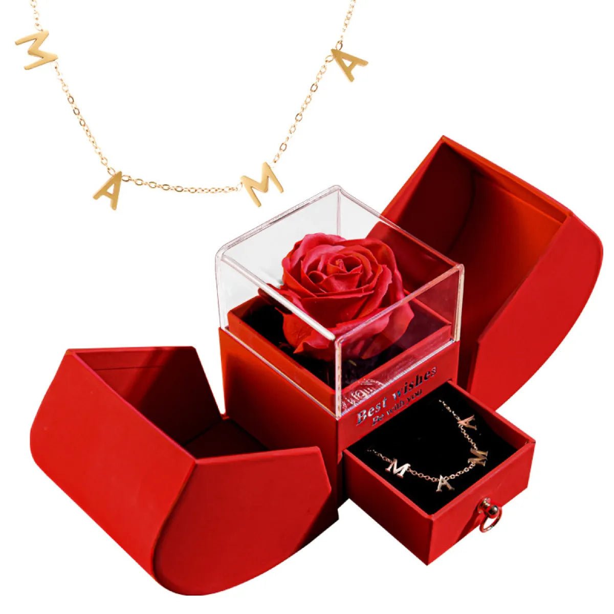 Christmas Jewelry Box Necklace - BH Comfy Cozy
