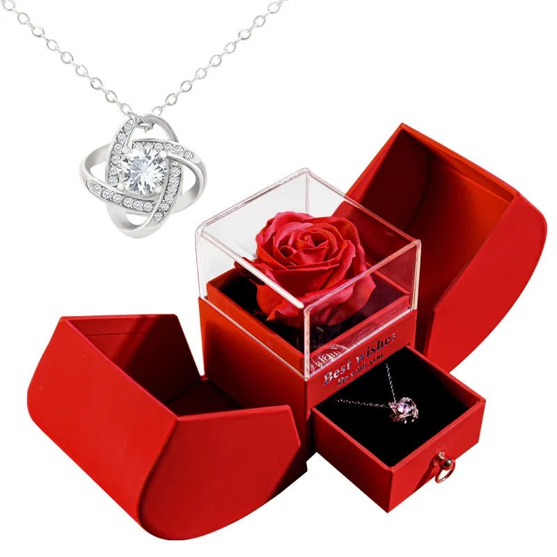 Christmas Jewelry Box Necklace - BH Comfy Cozy