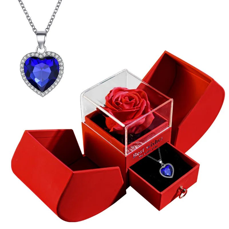 Christmas Jewelry Box Necklace - BH Comfy Cozy