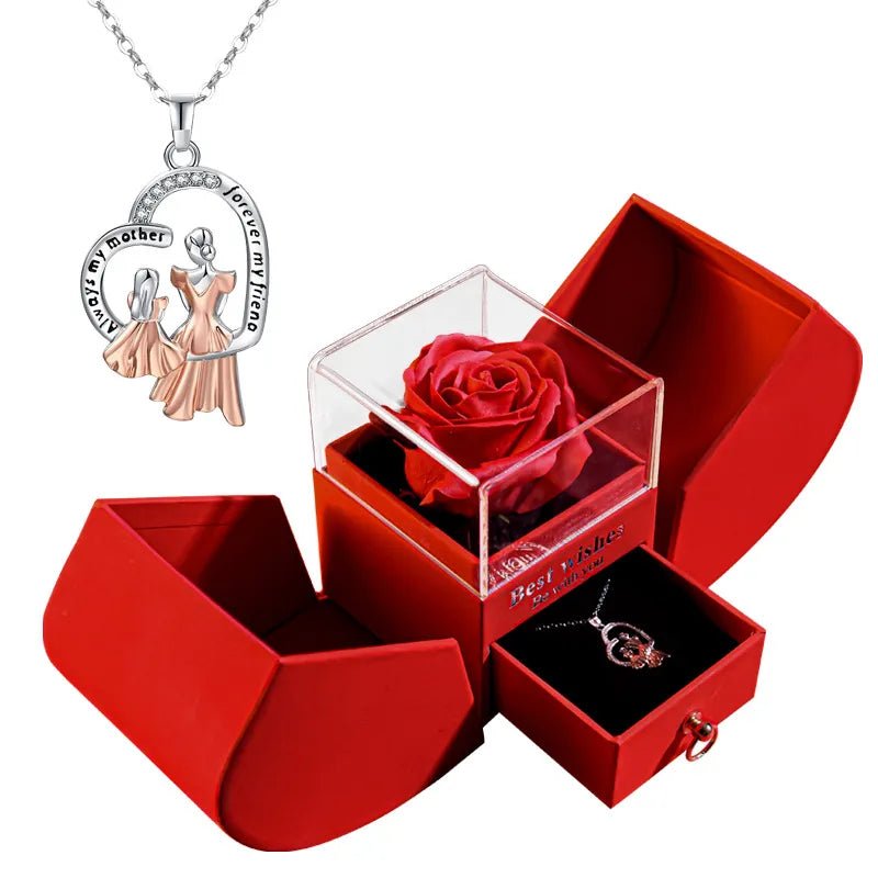 Christmas Jewelry Box Necklace - BH Comfy Cozy