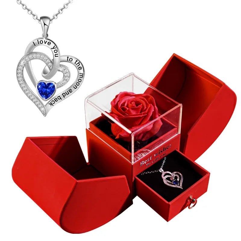 Christmas Jewelry Box Necklace - BH Comfy Cozy