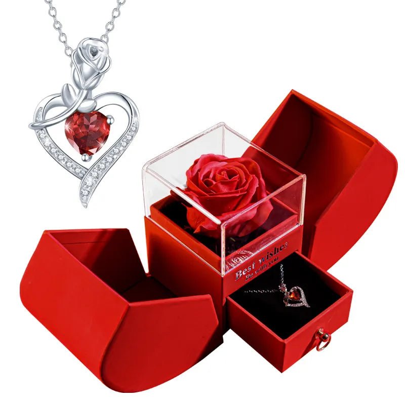 Christmas Jewelry Box Necklace - BH Comfy Cozy