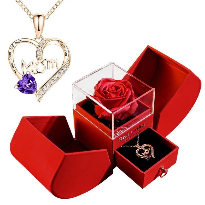 Christmas Jewelry Box Necklace - BH Comfy Cozy