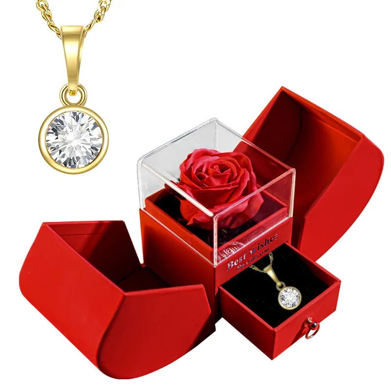 Christmas Jewelry Box Necklace - BH Comfy Cozy