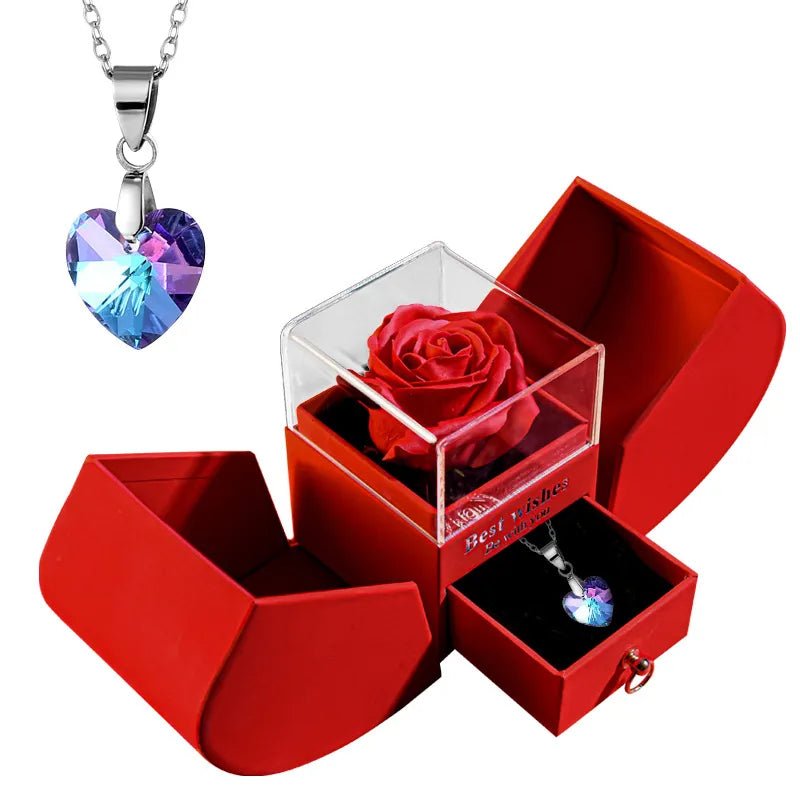 Christmas Jewelry Box Necklace - BH Comfy Cozy