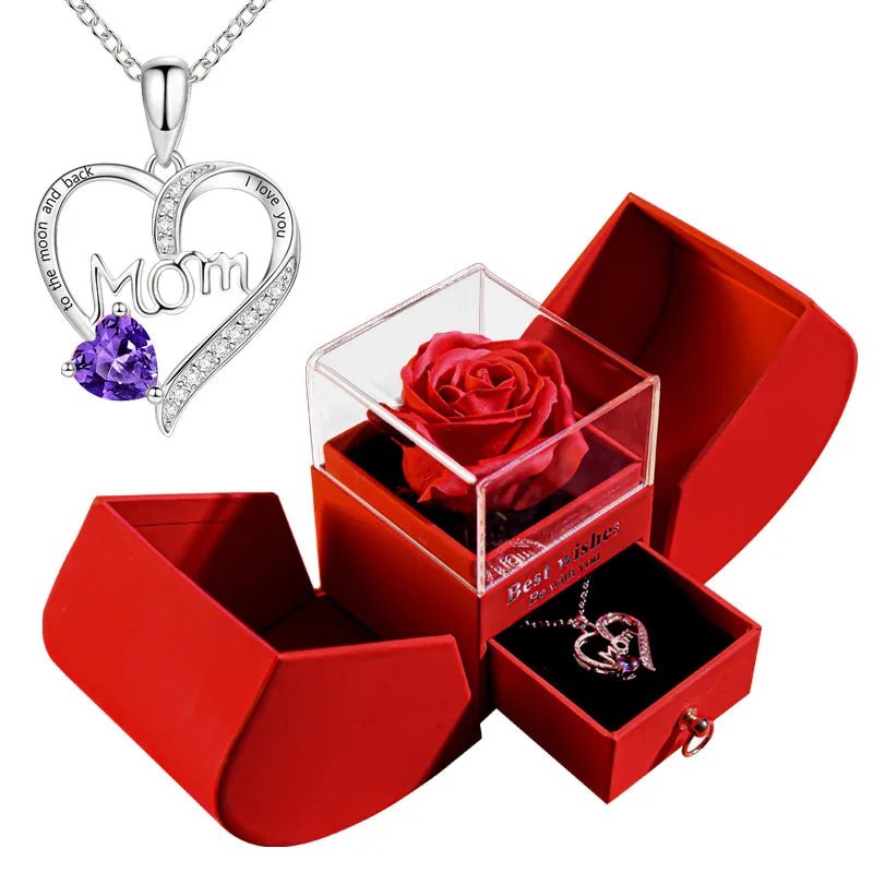 Christmas Jewelry Box Necklace - BH Comfy Cozy