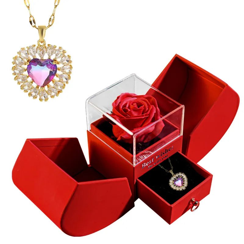 Christmas Jewelry Box Necklace - BH Comfy Cozy