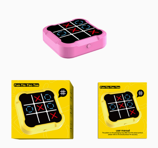 Educational Tic-Tac-Toe Toy for Kids - BH Comfy Cozy