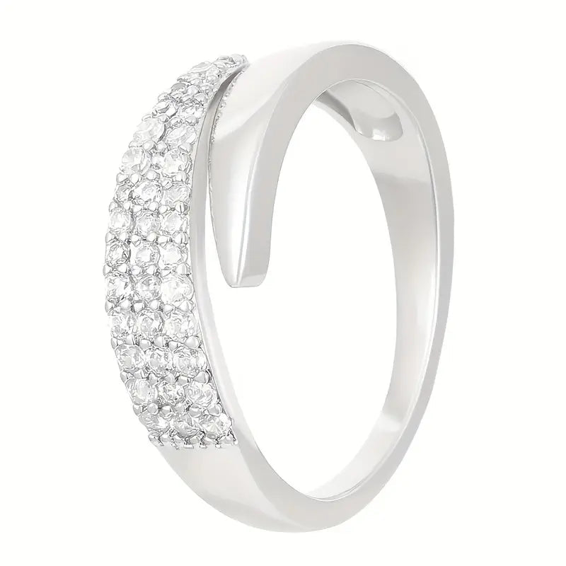 Elegant Adjustable Sparkle Ring - BH Comfy Cozy