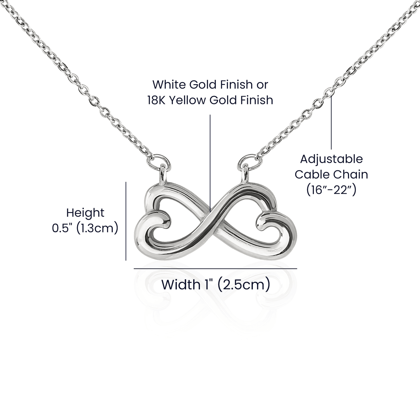 Endless Love Necklace | Luxury Gift for Her - BH Comfy Cozy