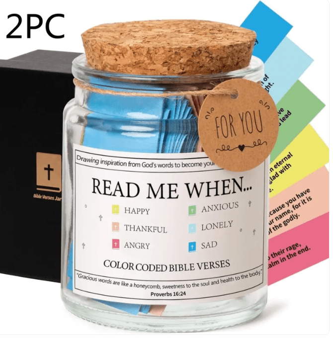Faith & Joy Verse Jar - BH Comfy Cozy
