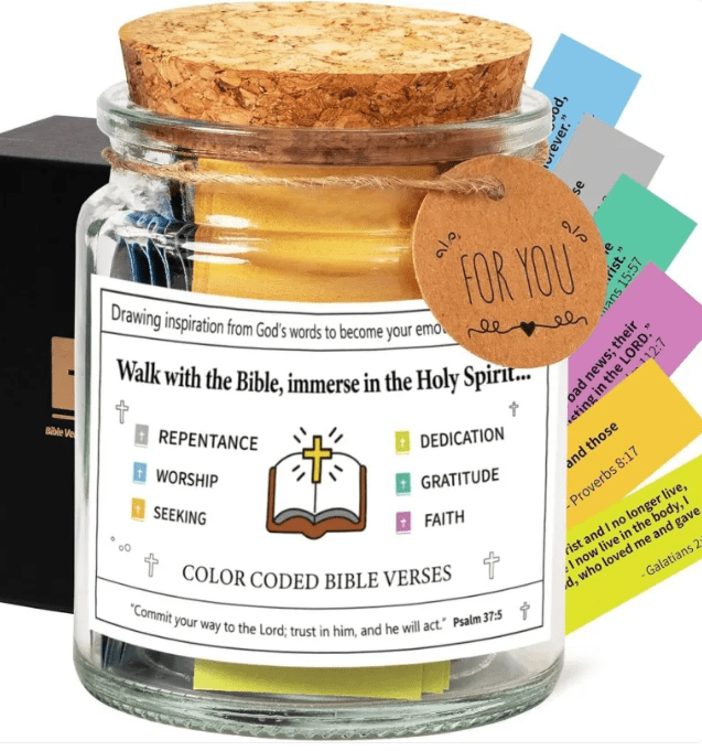 Faith & Joy Verse Jar - BH Comfy Cozy