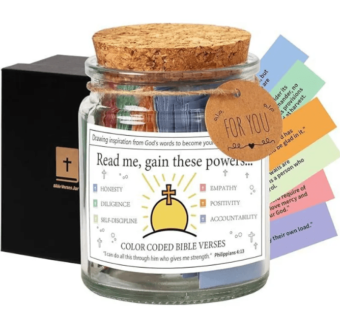 Faith & Joy Verse Jar - BH Comfy Cozy