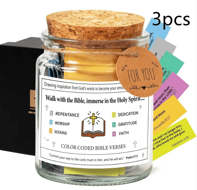 Faith & Joy Verse Jar - BH Comfy Cozy