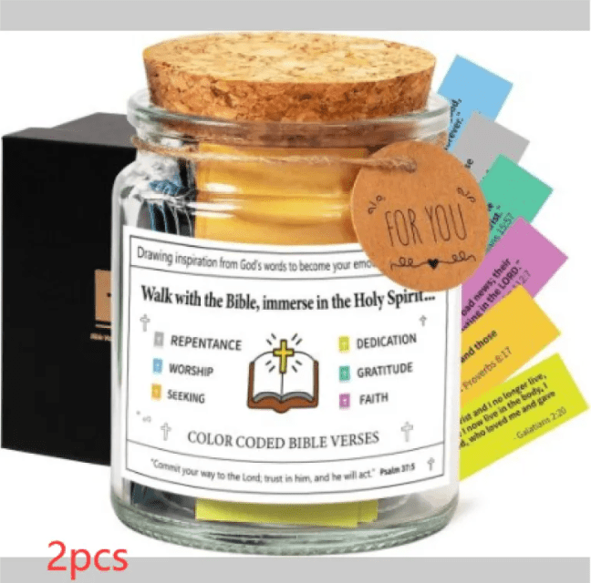 Faith & Joy Verse Jar - BH Comfy Cozy