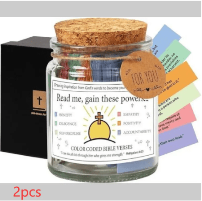 Faith & Joy Verse Jar - BH Comfy Cozy