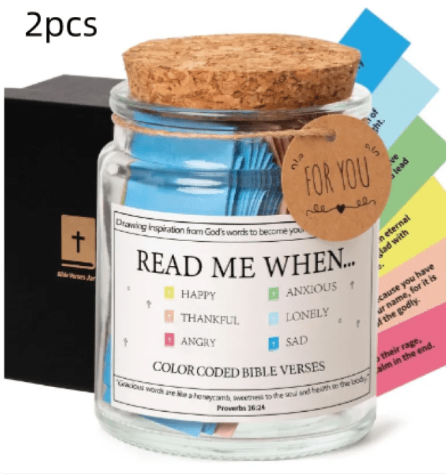 Faith & Joy Verse Jar - BH Comfy Cozy