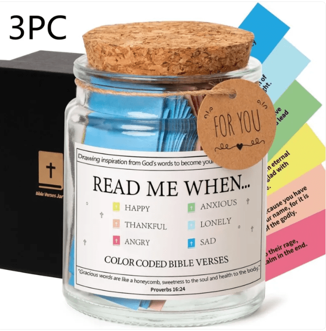 Faith & Joy Verse Jar - BH Comfy Cozy