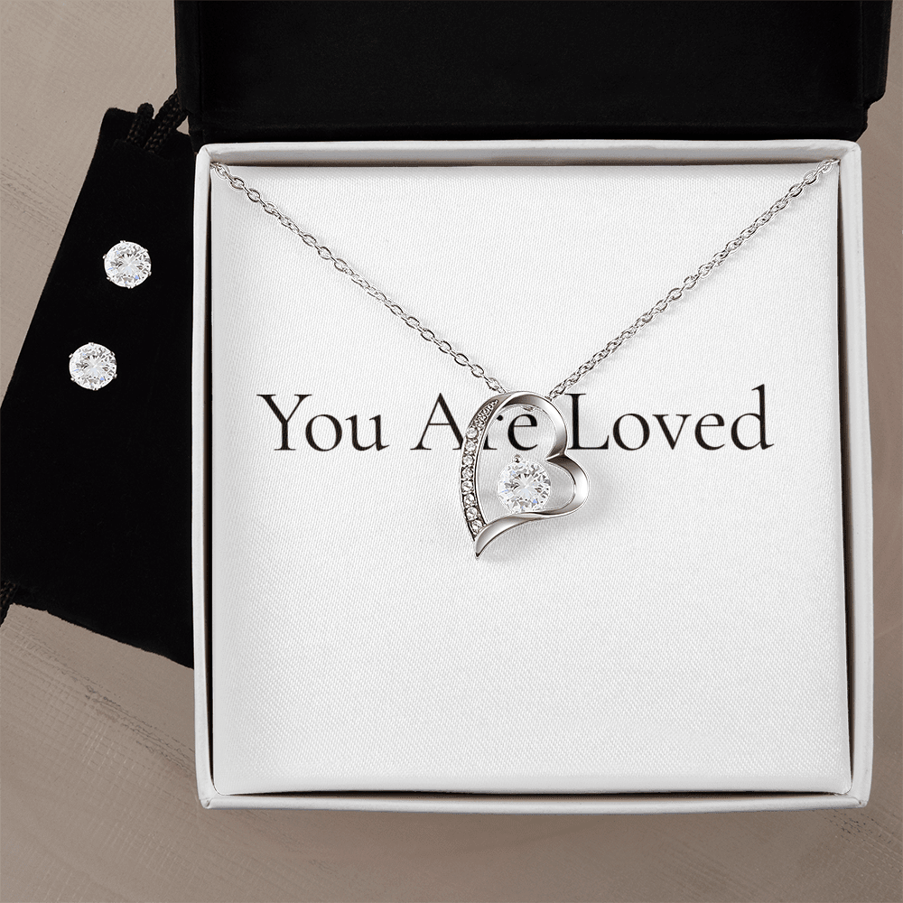 Forever Love Necklace & Earring Set | Luxury Gift for Her - BH Comfy Cozy