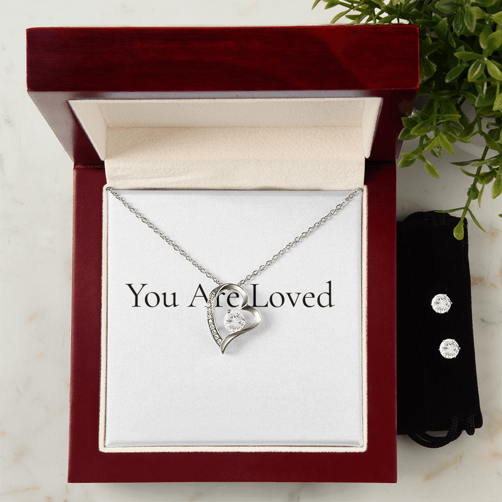 Forever Love Necklace & Earring Set | Luxury Gift for Her - BH Comfy Cozy