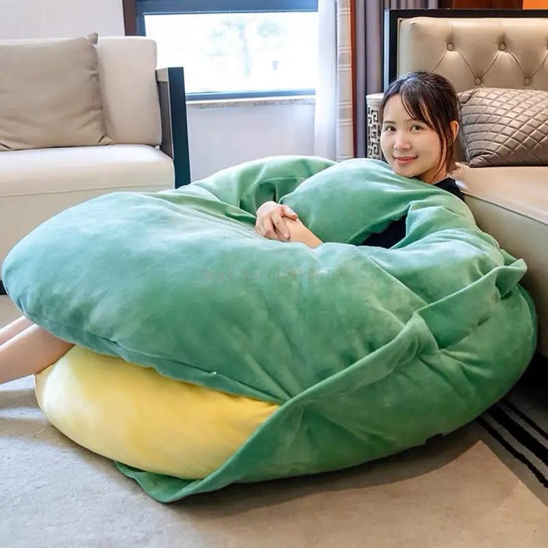 Green Wearable Turtle Shell Pillows - BH Comfy Cozy
