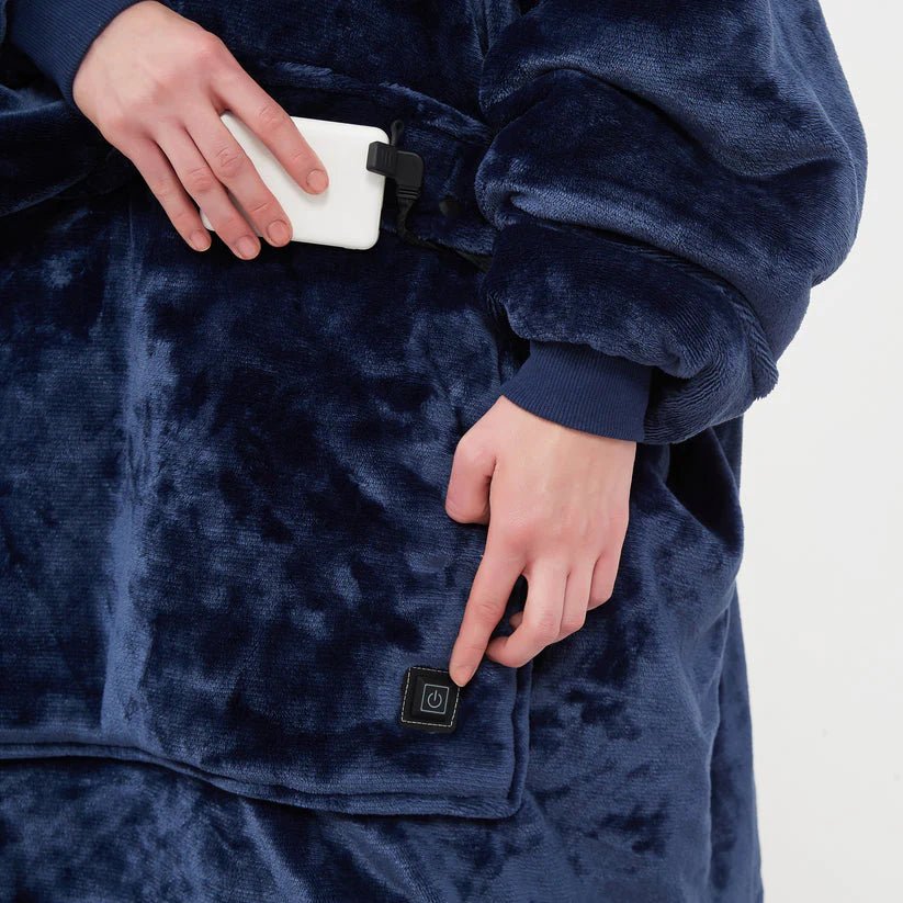 Heated Hoodie Blanket - BH Comfy Cozy