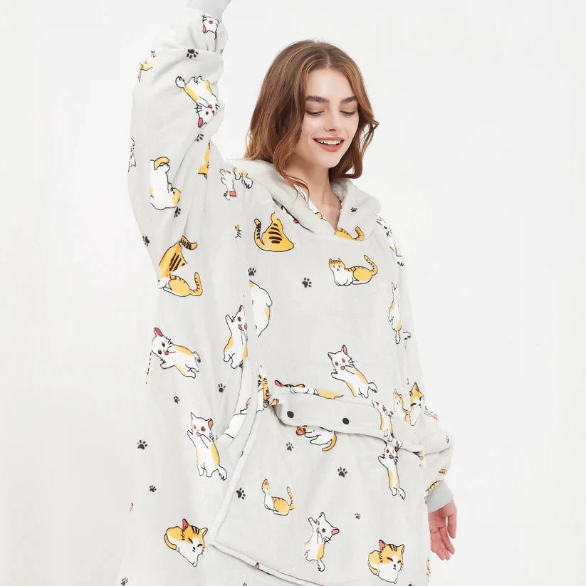 Heated Hoodie Blanket - BH Comfy Cozy