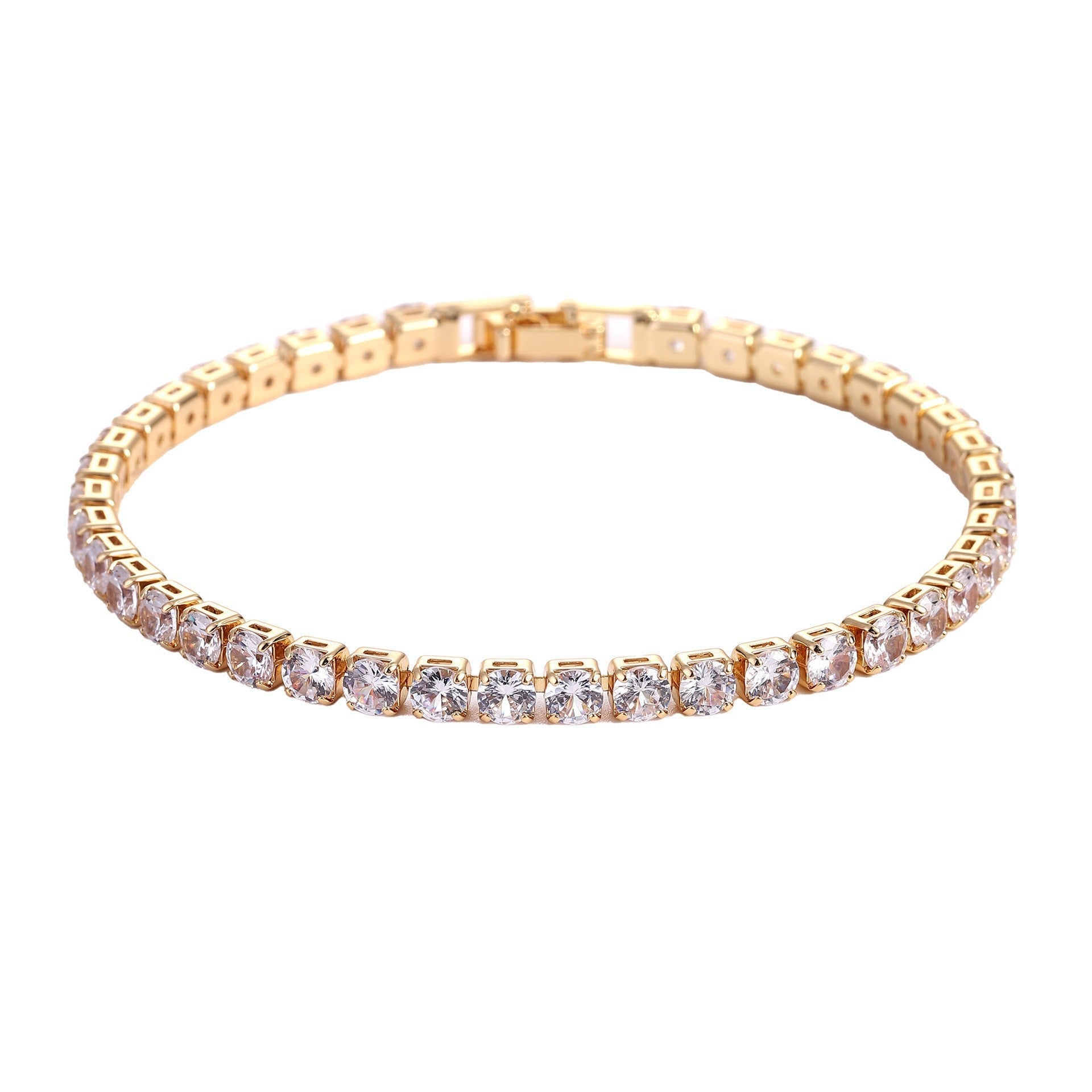 Hip Hop 4.0 Micro Zircon Tennis Bracelet Set - BH Comfy Cozy
