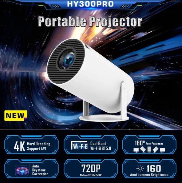 HY300 Pro Projector Home Theater - BH Comfy Cozy