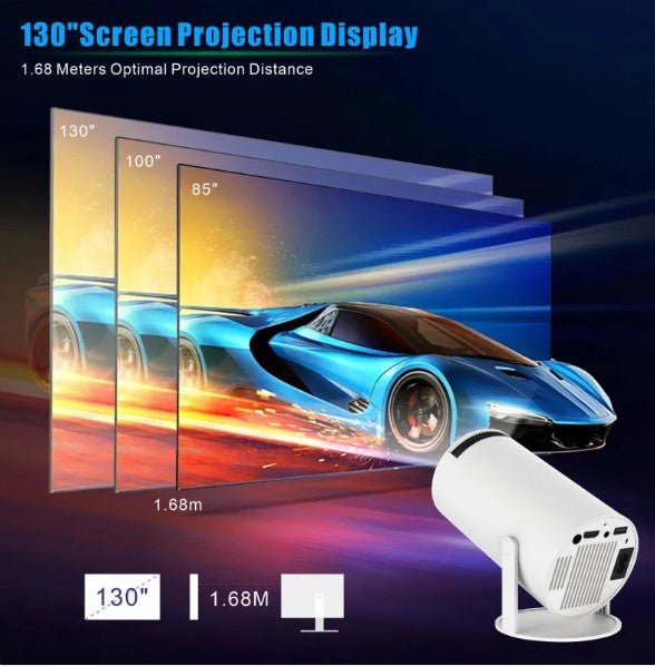HY300 Pro Projector Home Theater - BH Comfy Cozy