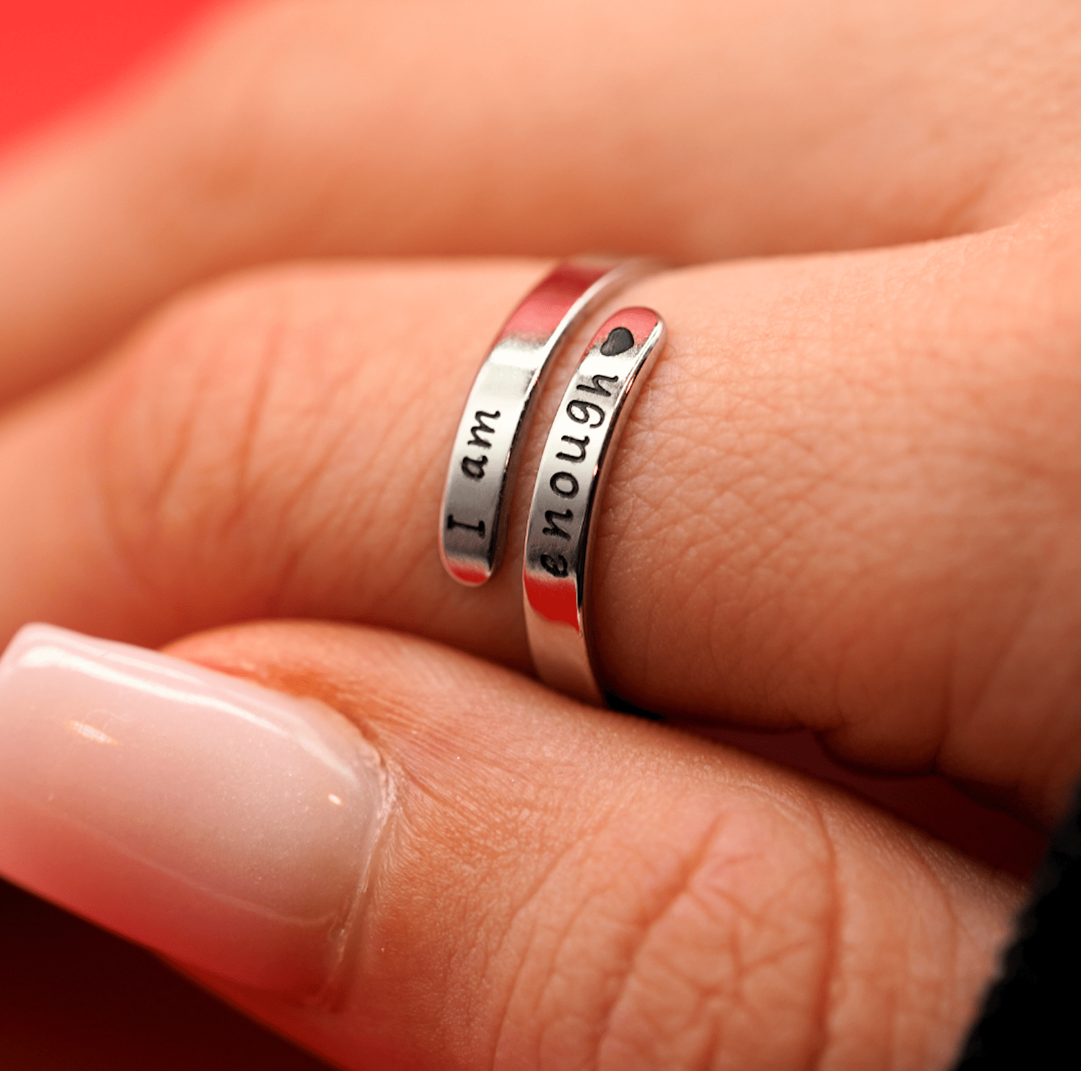 I Am Enough Ring - BH Comfy Cozy
