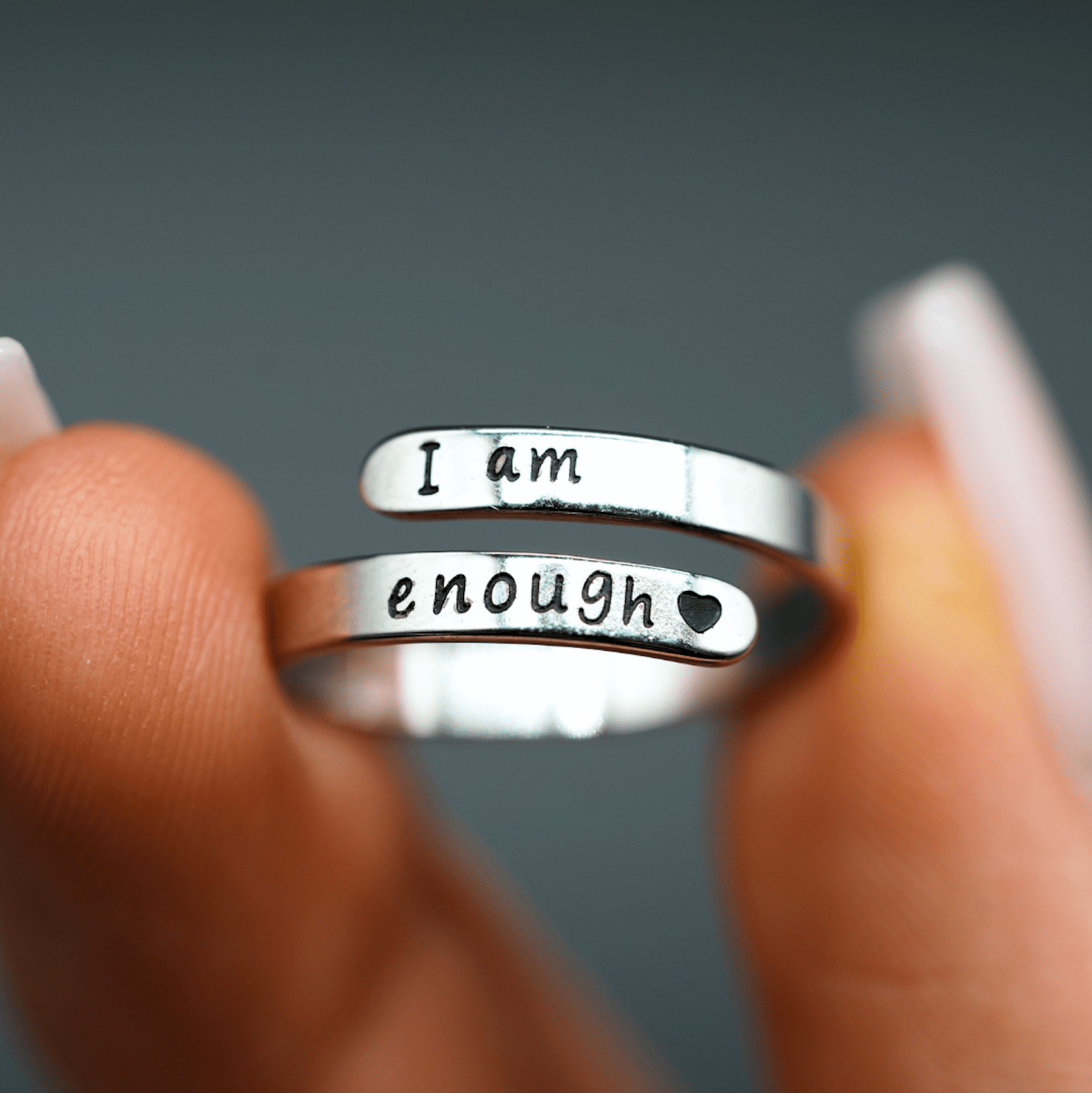 I Am Enough Ring - BH Comfy Cozy