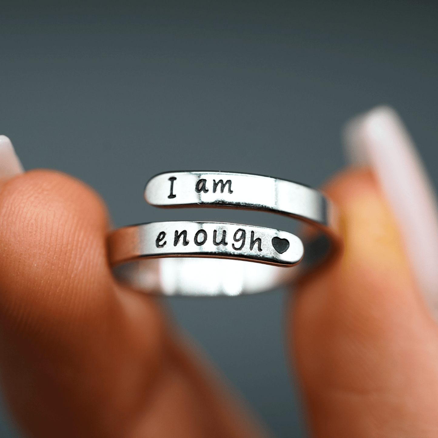 I Am Enough Ring - BH Comfy Cozy