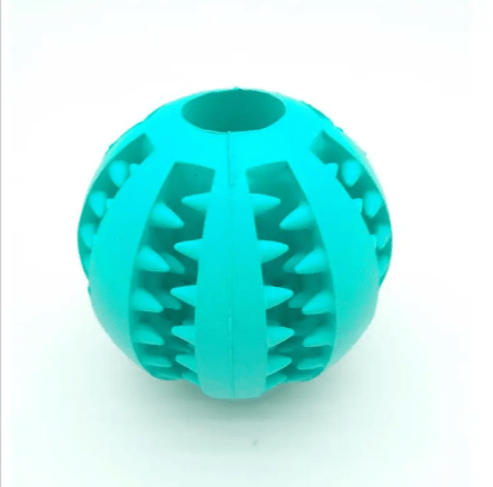 Interactive Rubber Slow Feeder Dog Ball - BH Comfy Cozy