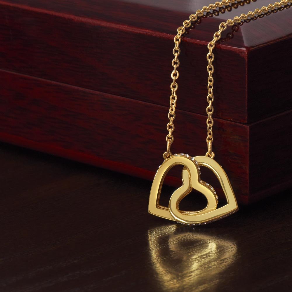 Interlocking Hearts Necklace | Luxury Gift for Her - BH Comfy Cozy